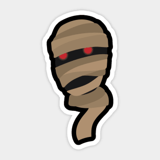 Egyptian Halloween Spooky mummy Sticker